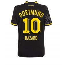 Borussia Dortmund Thorgan Hazard #10 Bortatröja Dam 2022-23 Korta ärmar